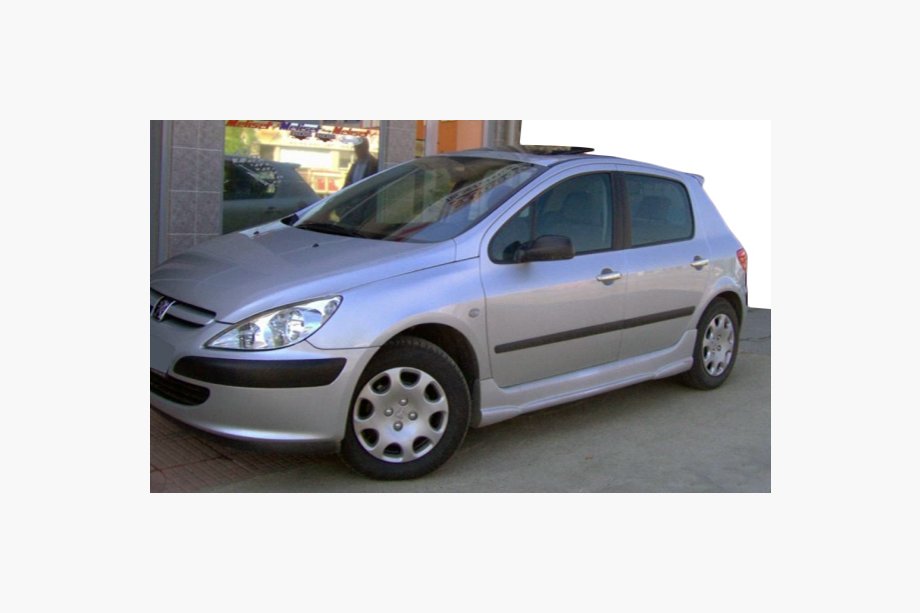 Peugeot 307 2001-2008 гг. Боковые пороги (грунтованные под покраску) Фото 1