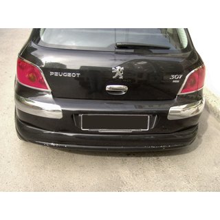 Задняя нижняя накладка (грунт под покраску) Peugeot 307 2001-2008 гг.