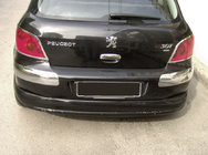 Peugeot 307 2001-2008 гг. Задняя нижняя накладка (грунт под покраску) фото 1