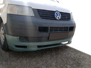 Volkswagen T5 Transporter 2003-2010 гг. Передняя нижняя губа ABT с усами (под покраску) фото 2