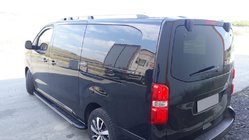 Opel Vivaro 2019- гг. Боковые Подножки Bosphore Yeni (2 шт, Алюминий) фото 5