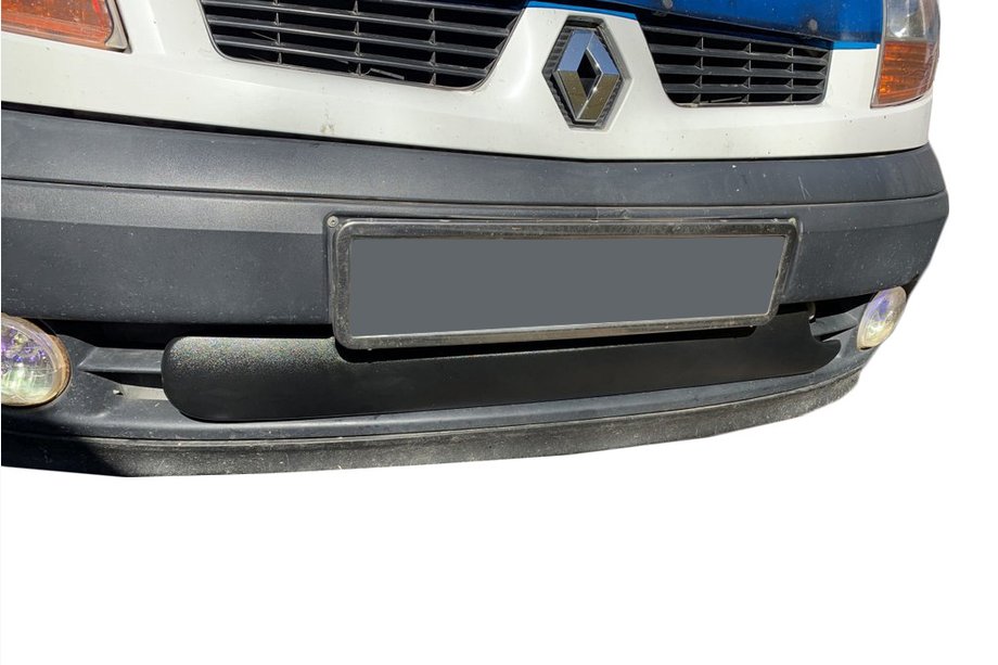 Renault Kangoo 1998-2008 гг. Нижняя зимняя заглушка решетки (2003-2008) Глянцевый Фото 1