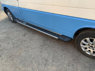 Volkswagen T4 Transporter 1990-2003 гг. Боковые Подножки RedLine Black (2 шт., Алюминий) фото 1