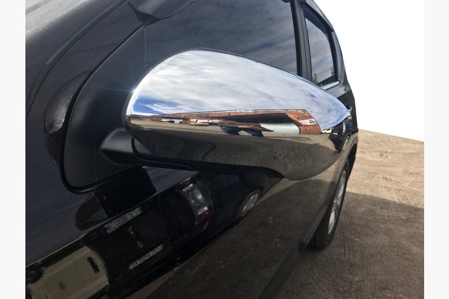 Nissan Qashqai 2007-2010 гг. Накладки на Зеркала (2 шт, Пластик) Image