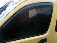 Renault Kangoo 1998-2008 гг. Ветровики на окна 8 см (2 шт, UA) фото 1