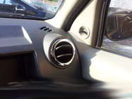 Renault Duster 2008–2017 гг. Накладки на воздуховоды салона (4 шт., нержавейка) фото 4