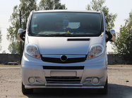 Renault Trafic 2001–2015 гг. Передняя защита ST014 (нержавейка) фото 5