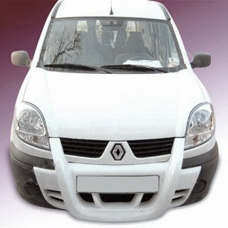 Центральная передняя губа (грунт под покраску) Renault Kangoo 1998-2008 гг.