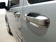 Ford Connect 2002–2006 гг. Хромированные Накладки на Ручки (4 шт., Нержавейка) OmsaLine - Итальянская Нержавейка фото 1