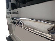 Ford Connect 2010-2013 гг. Хромированная планка над номером (установка на оригинал, нержавейка) OmsaLine - Итальянская Нержавейка фото 1