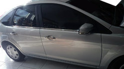 Ford Focus II 2008-2011 гг. Хромированные Накладки на Ручки (4 шт., Нержавейка) фото 2