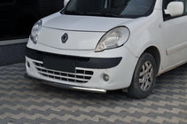 Renault Kangoo 2008–2020 гг. Передняя защита ST008 (нержавейка) фото 1