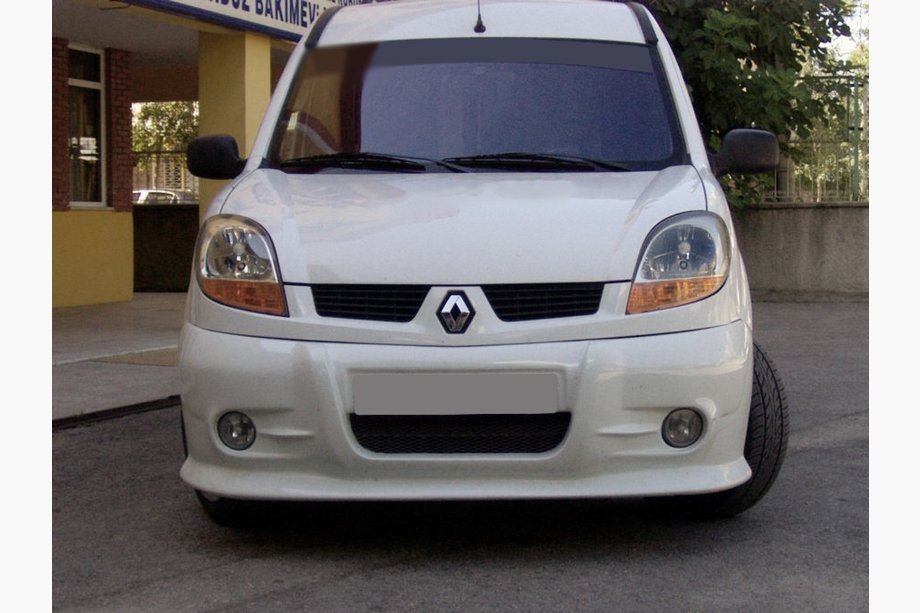 Renault Kangoo 1998-2008 гг. Передняя нижняя накладка (под покраску) Image
