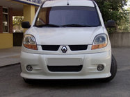 Renault Kangoo 1998-2008 гг. Передняя нижняя накладка (под покраску) фото 1