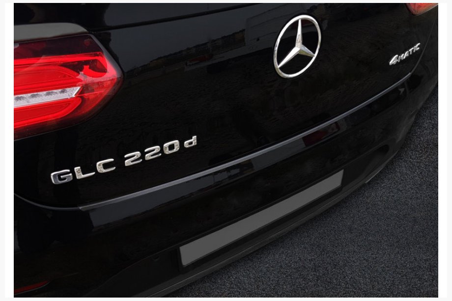 Mercedes GLE coupe C292 2015-2019 гг. Накладка на задний бампер (ABS) Image