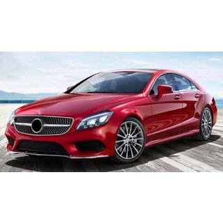Передняя решетка с рамкой 2014-2018 (Diamond Silver) Mercedes CLS C218 2011-2018 гг. фото 2