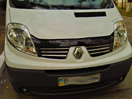 Renault Trafic 2001–2015 гг. Хромированные Накладки на Решетку Радиатора 2007-2015 (6 шт, Нержавейка) Carmos - Турецкая Нержавеющая Сталь фото 2
