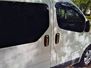 Nissan Primastar 2002-2014 гг. Хромированные Накладки на Ручки Дверей (4 шт, Нержавейка) OmsaLine - Итальянская Нержавейка фото 2