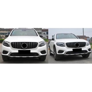 Передняя Решетка GT Panamericana (2014-2016) Mercedes GLA X156 2014-2019 гг. фото 3