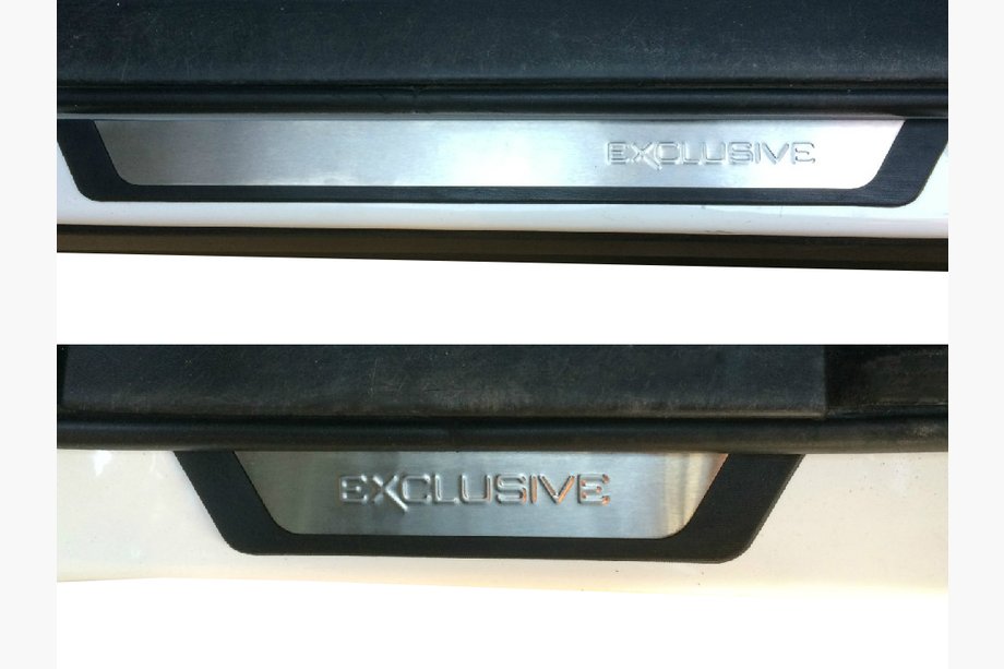 Range Rover Sport 2005-2013 гг. Накладки на пороги Flexill (4шт, нержавейка) Image