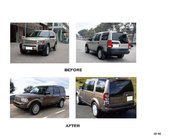 Land Rover Discovery IV 2009-2017 гг. Комплект рестайлинга 2013-2017 (с крыльями) фото 2
