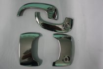 Renault Kangoo 1998-2008 гг. Хромированные Накладки на Ручки (Нержавейка) фото 4