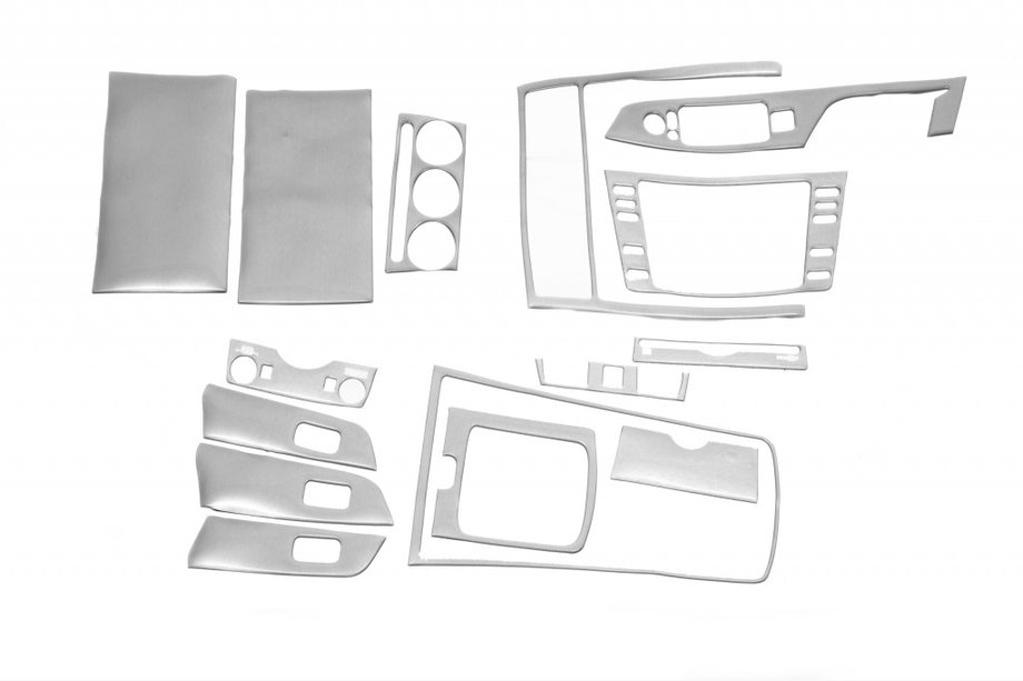 Mazda 6 2008-2012 гг. Накладки на панель под алюминий Image