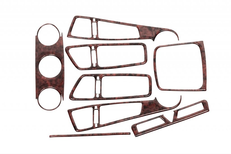 Kia Ceed 2007-2012 гг. Накладки на панель приборов (Meric) Алюминий Image