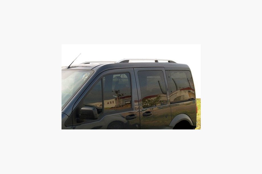 Ford Connect 2006–2009 гг. Рейлинги CROWN (серый мат) Макси база Фото 2