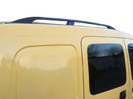 Renault Kangoo 1998-2008 гг. Черные рейлинги Стандартная база, пластиковые ножки фото 1