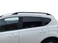 Nissan Qashqai 2010-2014 гг. Рейлинги Skyport BLACK фото 2