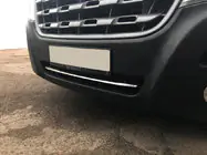 Renault Master 2011-2023 гг. Накладка на бампер из нержавеющей стали фото 1