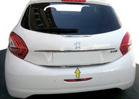 Peugeot 208 2012-2019 гг. Накладка на багажник нержавейка фото 1