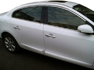 Renault Fluence 2009-2016 гг. Верхние молдинги окон нержавейка (4 шт) фото 1