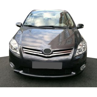 Хромированные Накладки на Решетку (Нержавейка) Toyota Auris 2007-2012 гг.