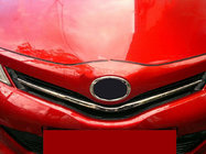 Toyota Yaris 2010-2020 гг. Хромированные Накладки на Решетку (Нержавеющая Сталь) фото 1