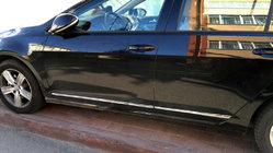 Volkswagen Golf 7/E-Golf 2012-2020 гг. Молдинги дверей нержавейка (4 шт.) фото 1