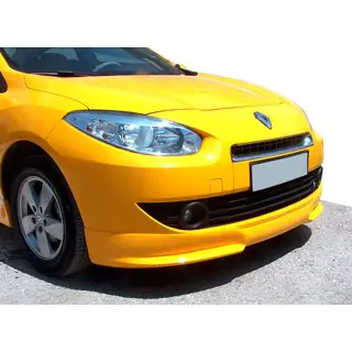 Передняя нижняя накладка (под покраску) Renault Fluence 2009-2016 гг. фото 1