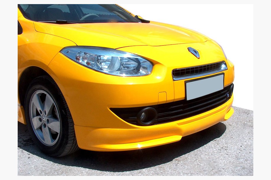 Renault Fluence 2009-2016 гг. Передняя нижняя накладка (под покраску) Image