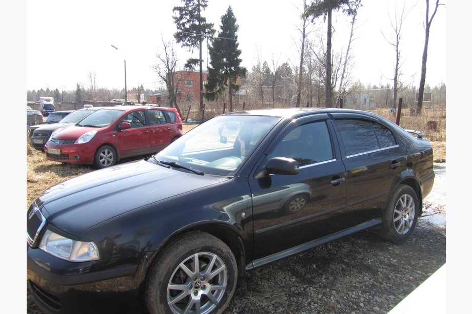 Skoda Octavia I Tour A4 1996-2010 гг. Окантовка окон нержавейка (4 шт) Фото 2