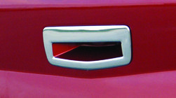 Renault Megane II 2004-2009 гг. Накладка на ручку багажника (SD, нержавейка) фото 1