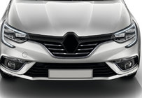 Renault Megane IV 2016-2025 гг. Хромированные Накладки на Решетку Радиатора 2016-2021 (5 шт, Нержавейка) фото 1