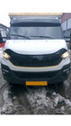 Iveco Daily 2014- гг. Козырек на лобовое стекло V1 (черный глянец, 5мм) фото 2