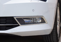 Skoda Superb 2015-2024 гг. Окантовки Противотуманных Фар OmsaLine (2 шт., Нержавейка) фото 1