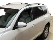 Toyota Rav 4 2006-2013 гг. Рейлинги Черные Турецкие фото 1