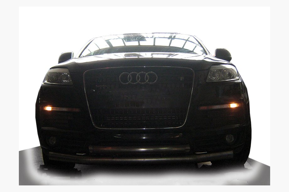 Audi Q5 2008-2017 гг. Передняя защита ST014 (нержавейка) d60/60 Image