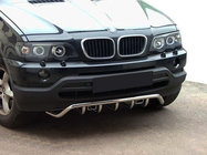 BMW X5 E53 1999–2006 гг. Защита переднего бампера WT019 (нерж сталь) фото 1