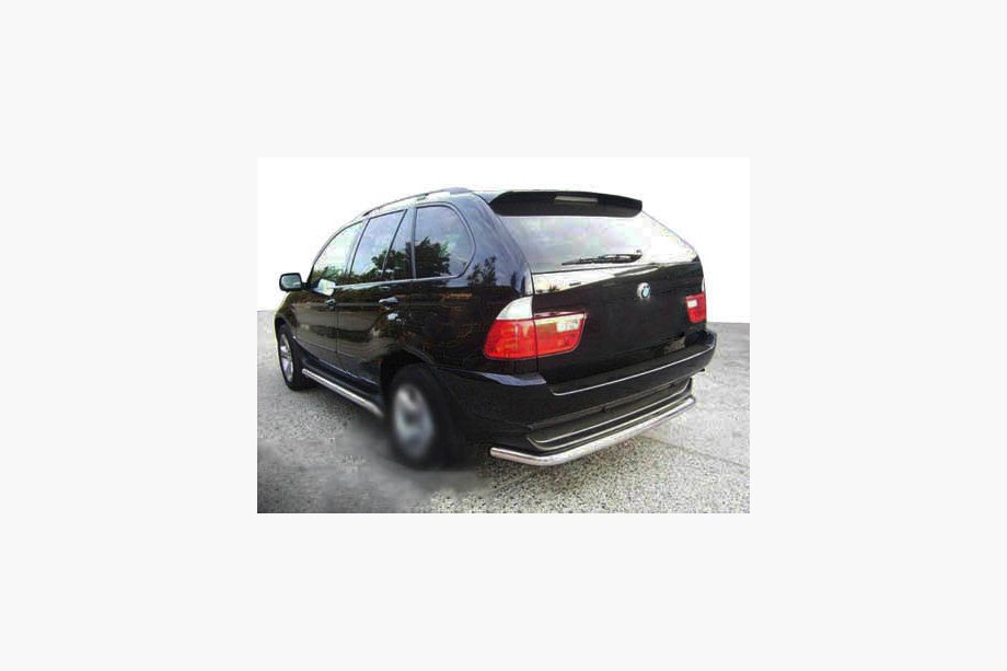 BMW X5 E53 1999–2006 гг. Боковые трубы Special (2 шт., нержавейка) Image