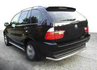 BMW X5 E53 1999–2006 гг. Боковые трубы Special (2 шт., нержавейка) фото 1