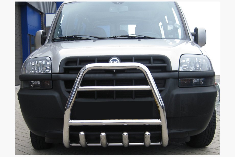 Fiat Doblo I 2001-2005 гг. Передняя Дуга QT007 (Нержавейка) Фото 1